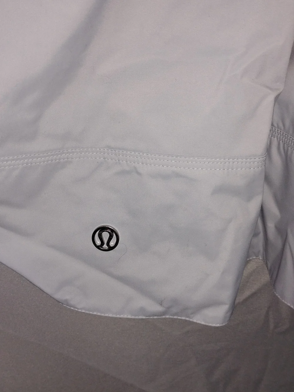 lululemon athletica Light Gray Hooded Zip Utility Jacket